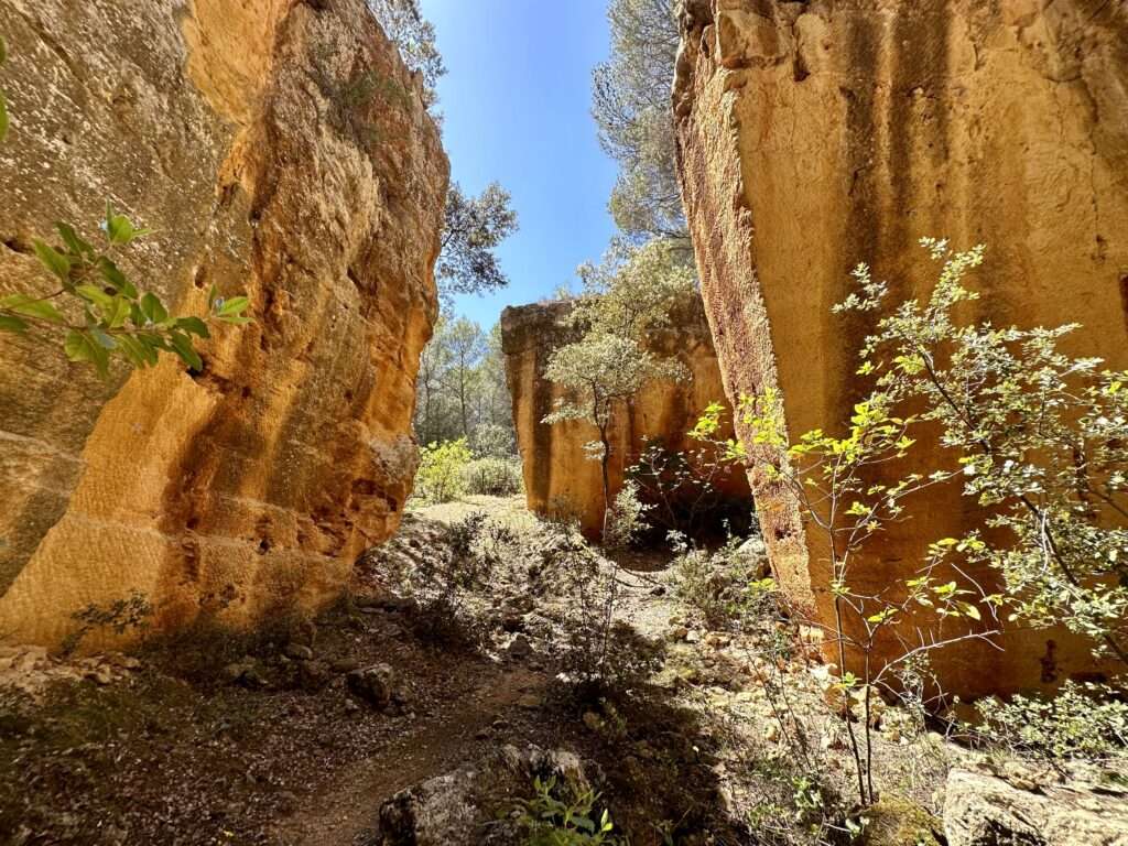 Carrières de Bibémus, Aix-en-Provence (c) photo Michel Fraisset