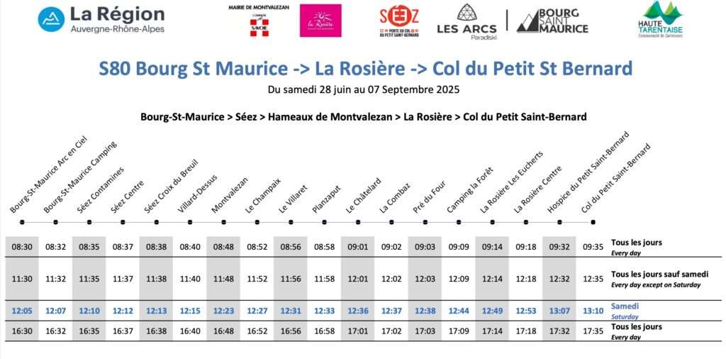 orari delle navette Transdev