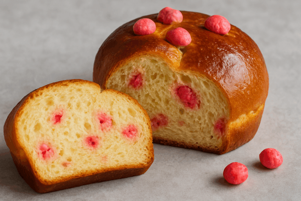 La Brioche alle praline di Saint-Genix, La Brioche aux pralines de Saint-Genix