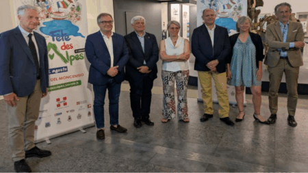 La conferenza stampa di presentazione della Fête des Alpes al Moncenisio, La conférence de presse de présentation de la Fête des Alpes au Col du Mont-Cenis (c) Regione Piemonte