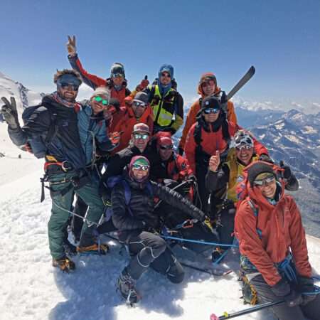 Gli Alpinisti InSuperAbili alla prima ascesa, Les Alpinistes InSuperAbles lors de leur première ascension (Alpinisti InSuperAbili)