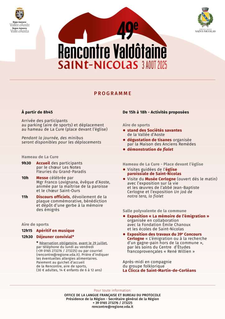 Le programme