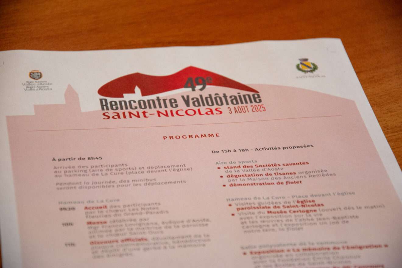 Rencontre valdôtaine 2025 (c) Ufficio stampa Regione Valle d’Aosta, Bureau de presse Région autonome Vallée d’Aoste