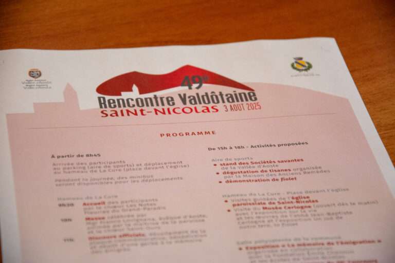 Rencontre valdôtaine 2025 (c) Ufficio stampa Regione Valle d’Aosta, Bureau de presse Région autonome Vallée d’Aoste