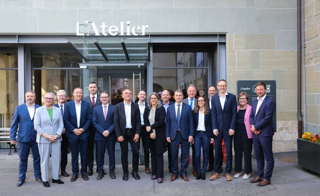 Le Conseil d'Etat du Canton de Fribourg, en avril 2025 Il Consiglio di Stato del Cantone di Friburgo (c) Conseil d'Etat du canton de Fribourg - Staatsrat des Kantons Freiburg