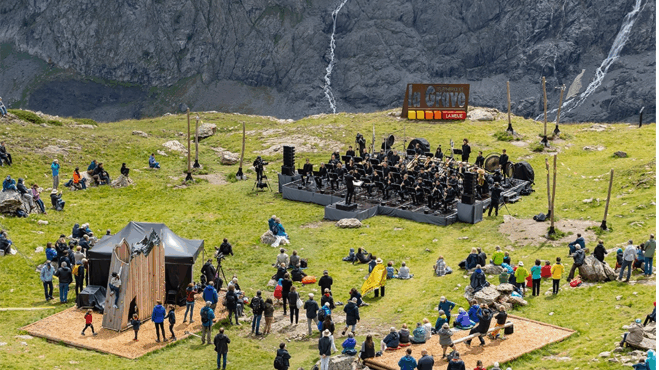 Le Festival Messiaen à La Grave et en altitude, au glacier de la Meije (c) Festival Messiaen Bruno Moussier