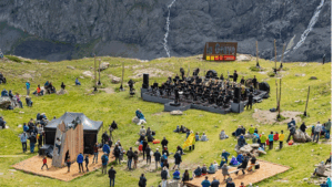 Le Festival Messiaen à La Grave et en altitude, au glacier de la Meije (c) Festival Messiaen Bruno Moussier
