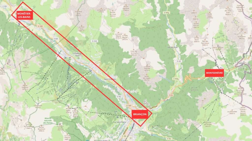 Monêtier les bains et briançon small (c) nos alpes sur osm compressed