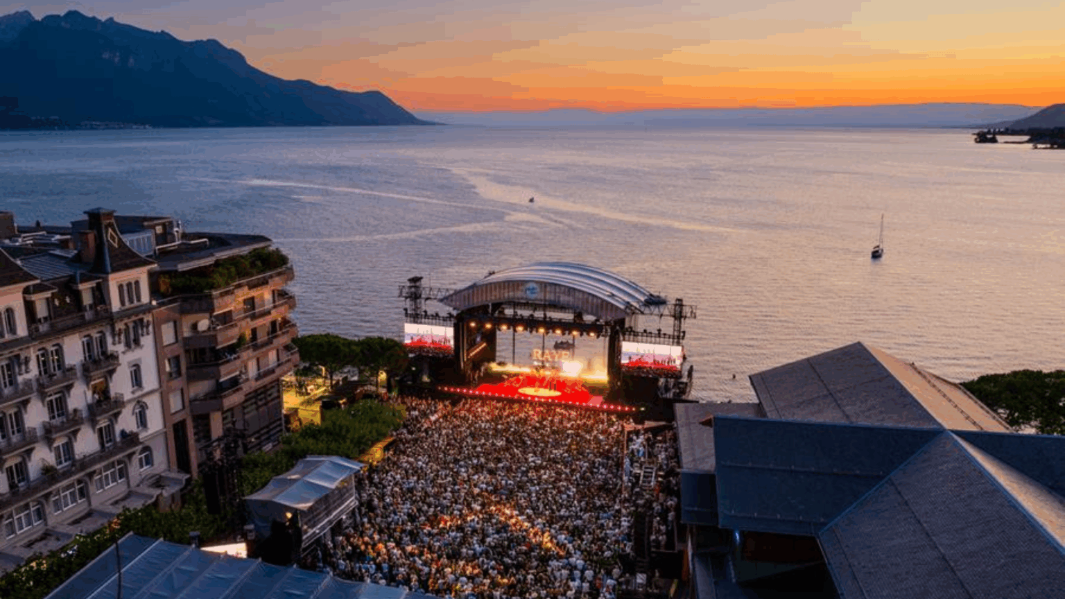 Montreux Jazz Festival 2025, la Scène du Lac (c) Lionel Flusin Montreux Jazz Festival
