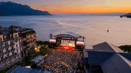 Montreux Jazz Festival 2025, la Scène du Lac (c) Lionel Flusin Montreux Jazz Festival