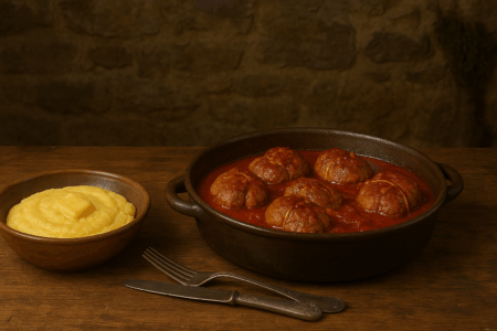 Involtini di vitello alla ticinese, Paupiettes de veau tessinoises
