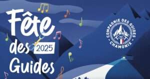 Affiche de la Fête des Guides de Chamonix 2025