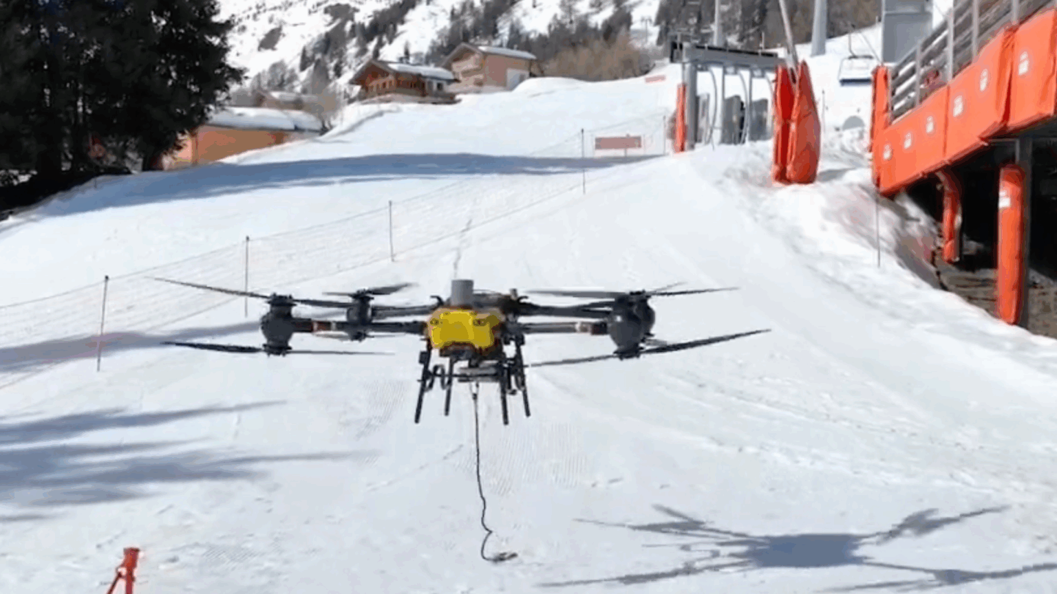 Un drone de TCS en service (C) TCS Drone Services