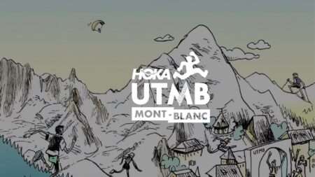 Extrait du flyer de UTMB 2025 et du site web