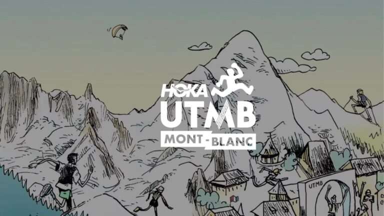 Extrait du flyer de UTMB 2025 et du site web