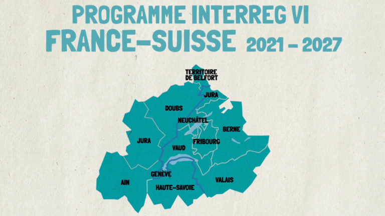 Interreg France-Suisse, avant-projets jusqu'au 12 septembre 2025