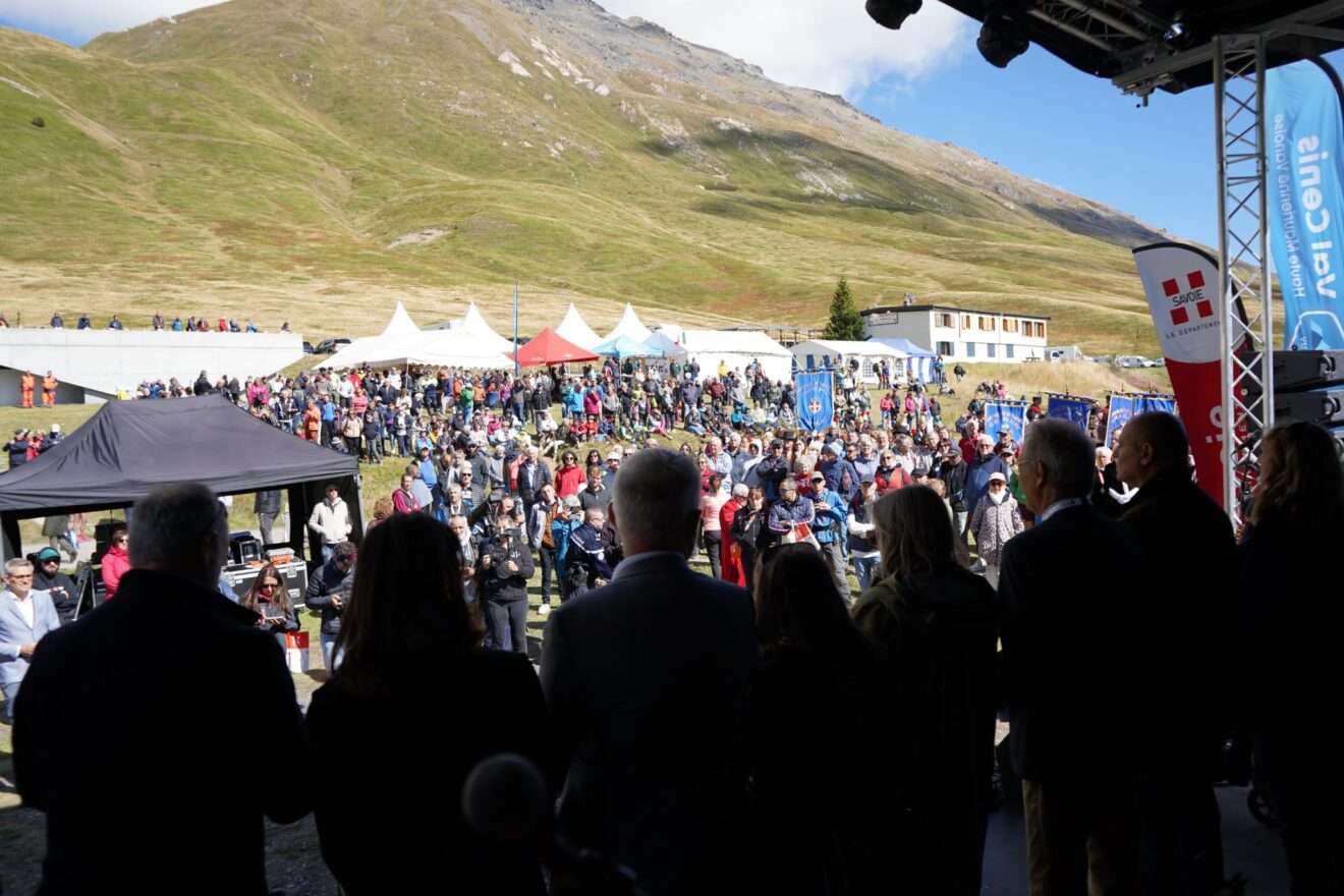 La scène au col du Mont-Cenis, pour la Fete des Alpes 2025 (c) Département de la Savoie
