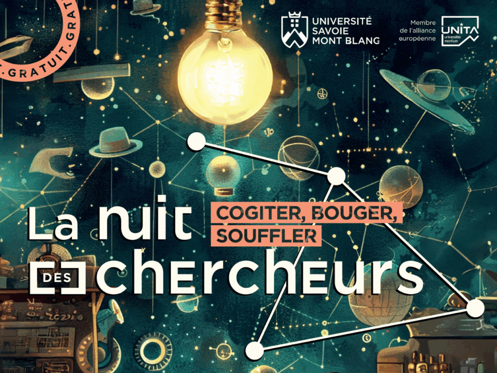 Notte dei ricercatori Nuits des Chercheurs 2025 en Savoie