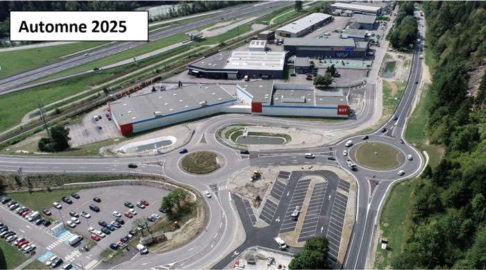 Giratoire maladiere automne 2025 atmb