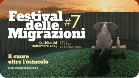 La locandina del Festival delle migrazioni 2025, a Torino