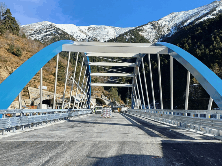 Tunnel di tenda : tende, ponte di scavalco (c) anas