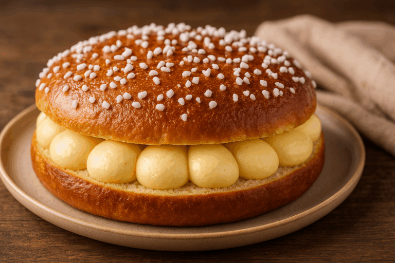 La Tarte Tropézienne, le gâteau emblématique de Saint-Tropez Tarte Tropézienne