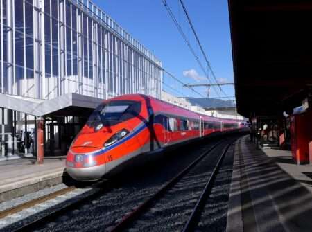 Frecciarossa a Chambéry (c) CC BY-SA 4_0 Florian Pépellin Wikimedia Commons