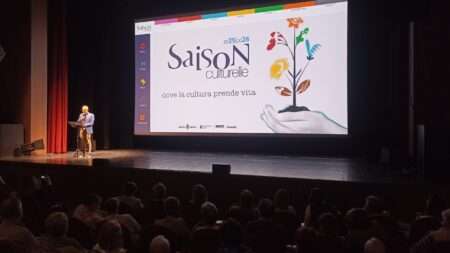 La présentation de la Saison culturelle 2025 à aoste, le 13 ocrobre 2026 (c) Nos Alpes