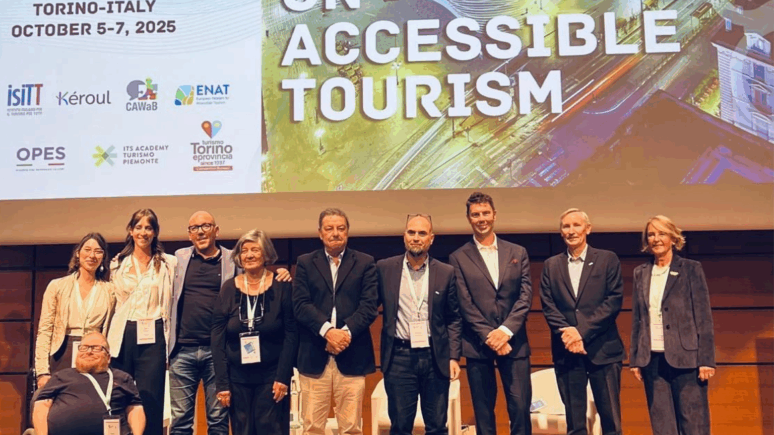Un momento del World summit on Accessible Tourism 2025 a Torino (c) Consulta persone in difficoltà CDP Torino
