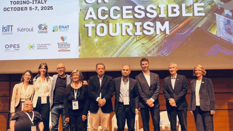 Un momento del World summit on Accessible Tourism 2025 a Torino (c) Consulta persone in difficoltà CDP Torino