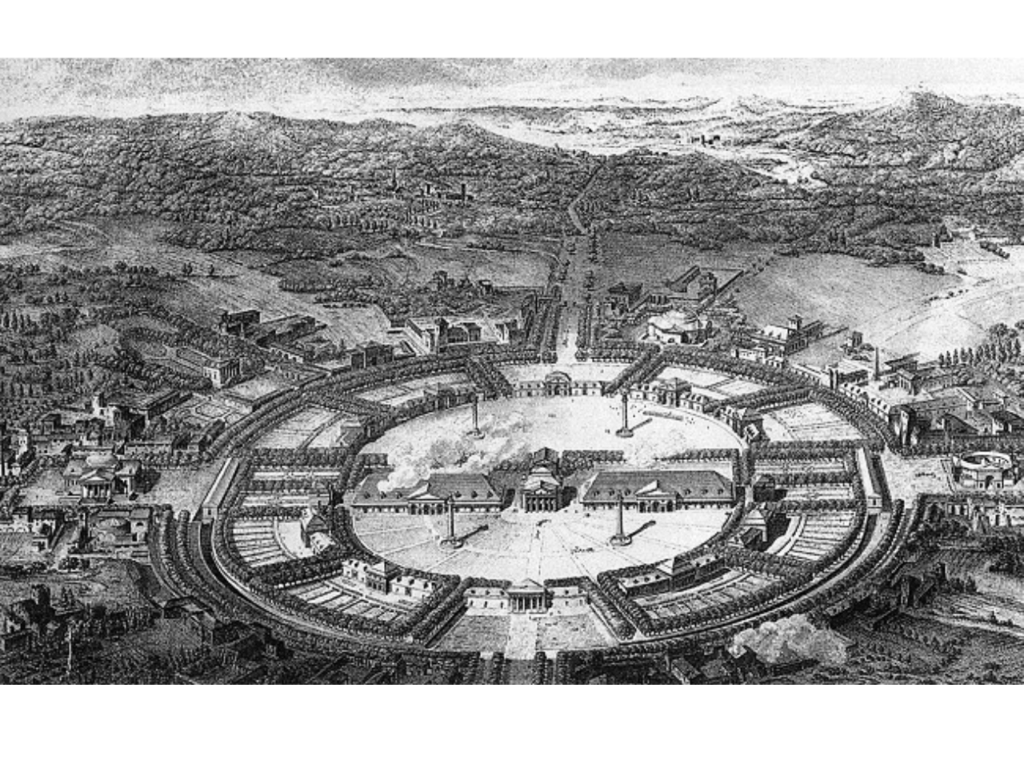 Le projet de ledoux à arc en senans (c) public domain wikimedia commons