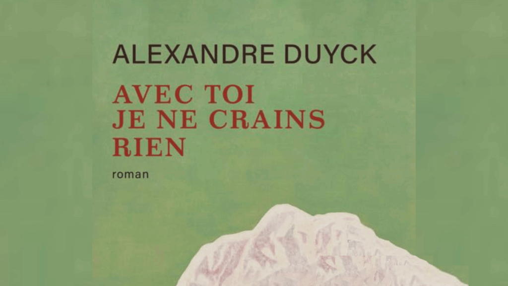 Avec toi je ne crains rien, extrait de la couverture