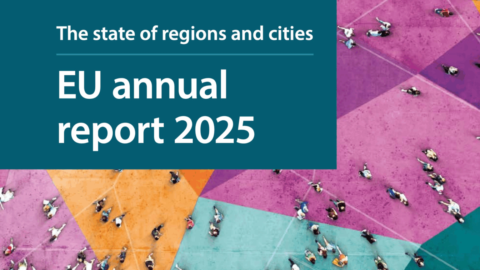 Europen annual report on Regions and Cities 2025, Cover