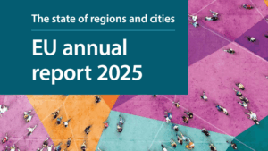 Europen annual report on Regions and Cities 2025, Cover
