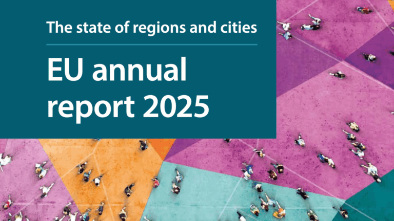 Regioni e città nell’Unione europea: centralizzazione e resilienza nel Rapporto 2025 Europen annual report on Regions and Cities 2025, Cover