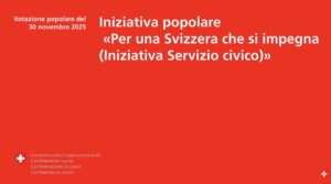 Uno dei due quesiti del referendum in Svizzera del 30 novembre 2025, nel video illustrativo dell'amministrazione federale