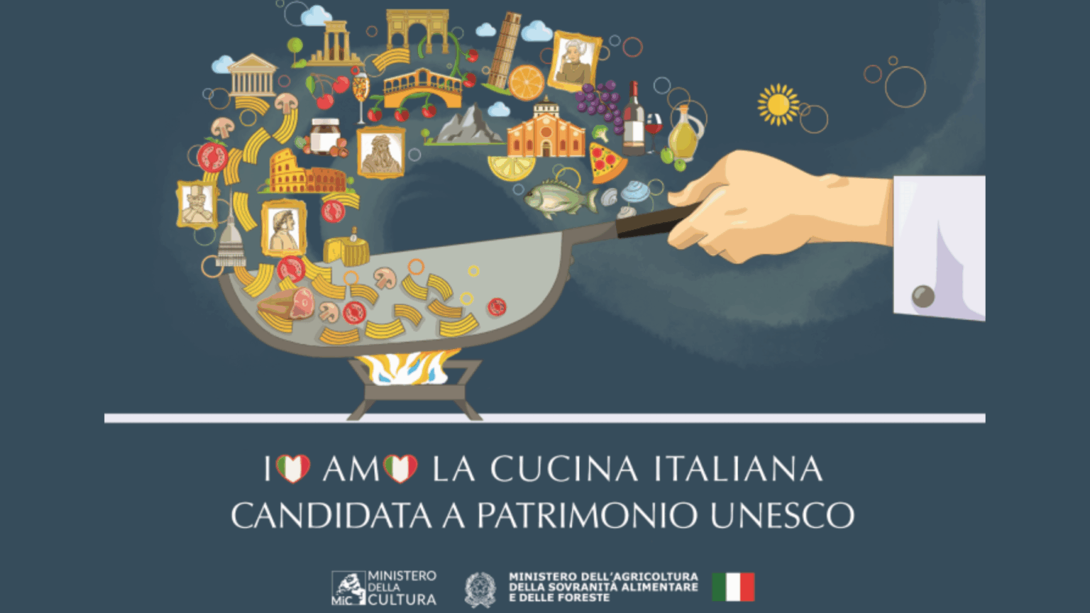 La cucina italiana come Patrimonio UNESCO, La cuisine italienne comme patromine UNESCO (c) Accademia Italiana della Cucina