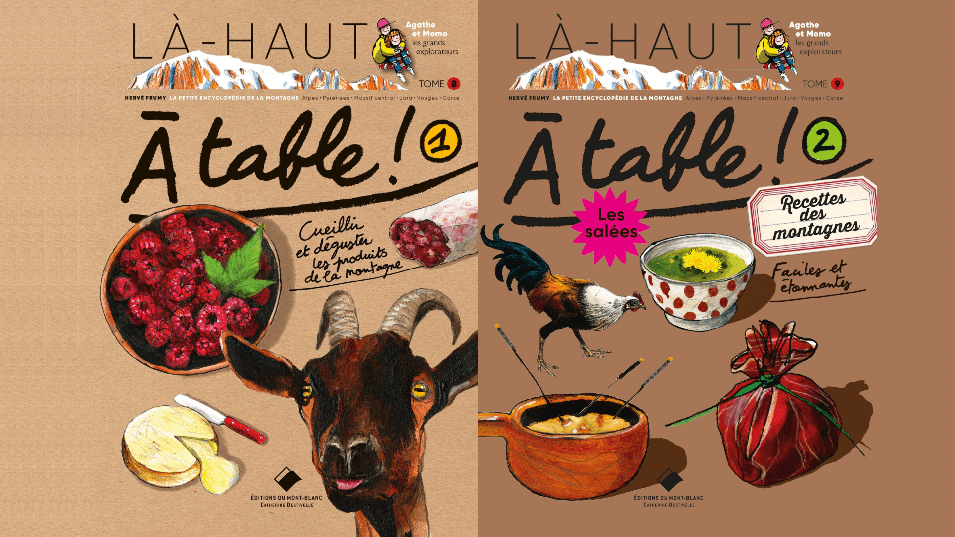 “A tavola!”, il libro sulle ricette tipiche delle Alpi; « À table ! », le livre sur les recettes typiques de Nos Alpes (c) Éditions du Mont-Blanc