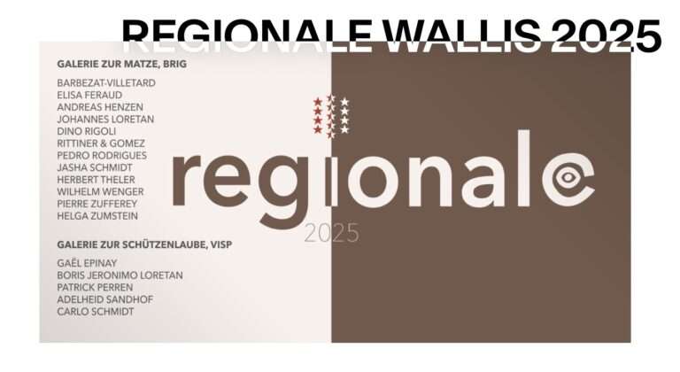 L’art alpin contemporain exposé à la Régionale Wallis 2025 La Régionale Wallis 2025