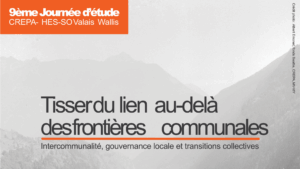 Intercommunaité, une rencontre à Salvan, au Valais le 4 décembre 2025, extrait du flyer