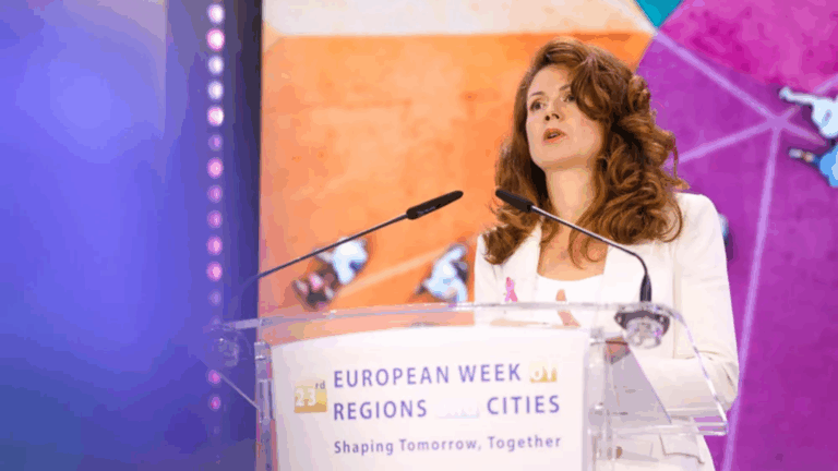 Discours de Kata Tüttő sur l’état des Régions et des villes dans l’Union européenne, La presidente del comitato delle regioni kata tüttő, il 13 novembre 2025 al comitato delle regioni (c) cdr ue