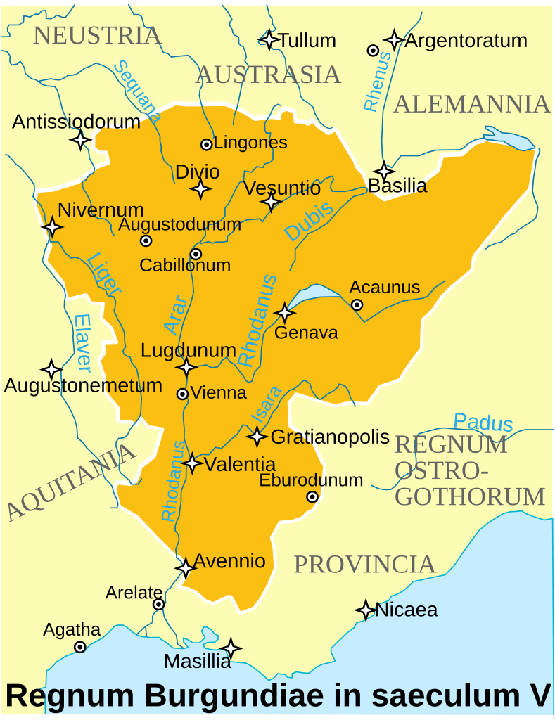 Le royaume burgonde au ve siècle la.svg