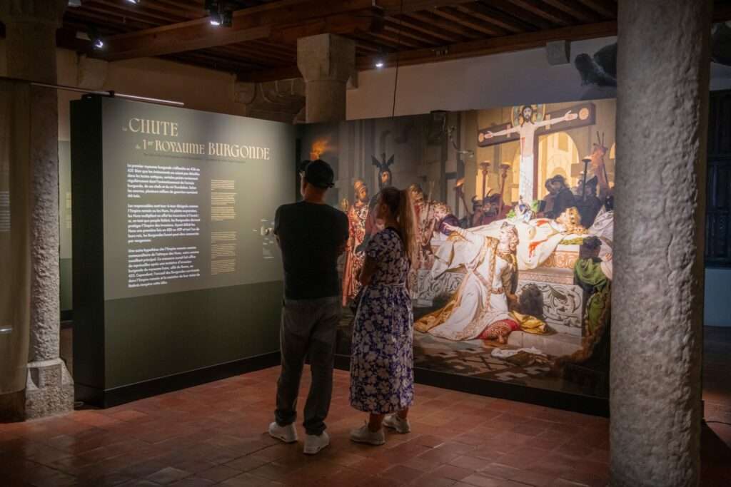 L'exposition sur les Burgondes à Annecy en 2025 (c) Ville d'Annecy