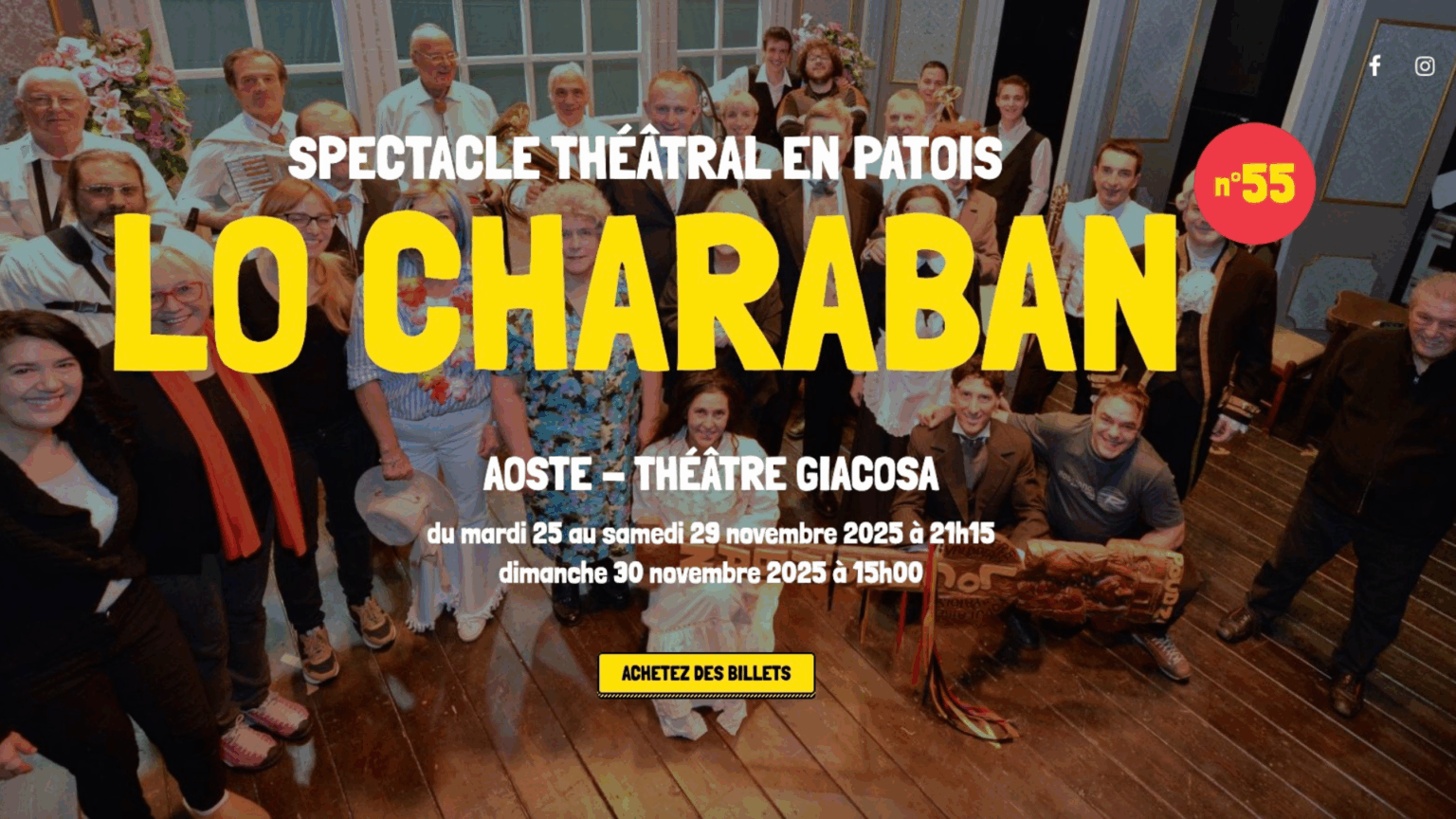 Lo Charaban 2025, couverture de la présentation numérique