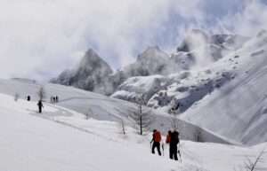 Atelier sécurité hivernale au Parc DVA d’Aiguilles (c) Parc naturel du Queyras