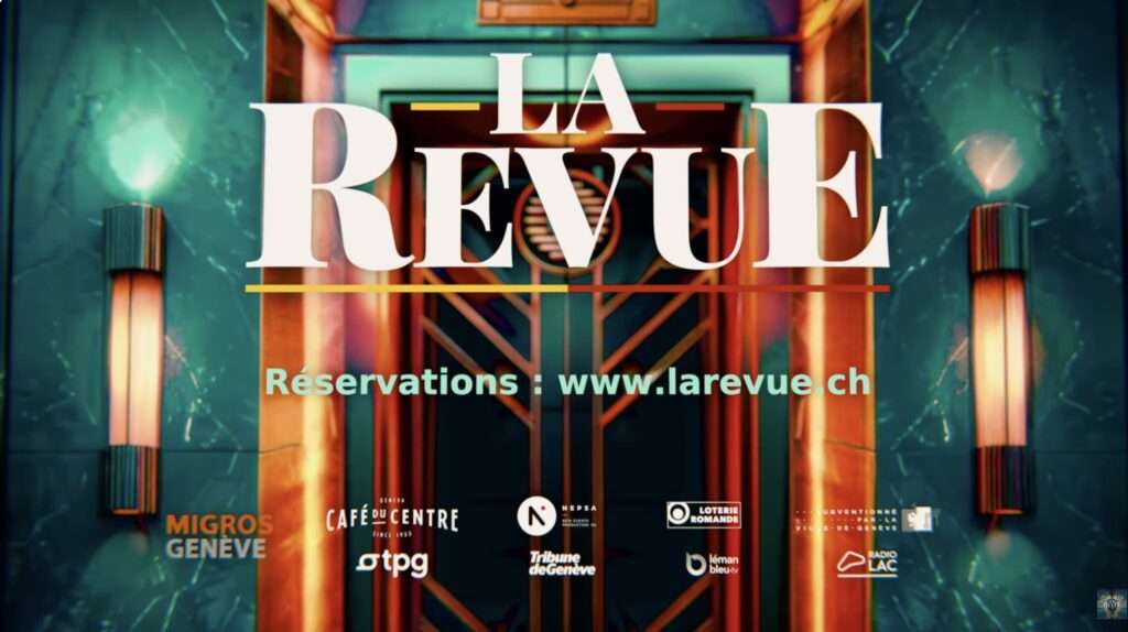 Revue genevoise: lo spettacolo satirico che racconta la storia di Ginevra La Revue genevoise 2025, affiche