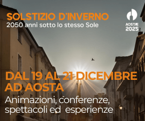 Banner solstizio d'inverno 2025 aosta