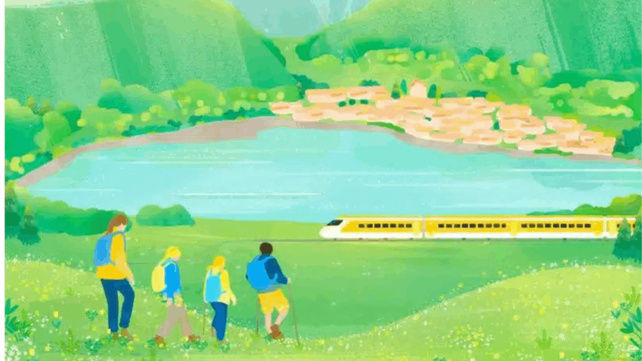 “Viaggiare in treno sulle Alpi” di Olivier Ciucci, « Voyager en train dans les Alpes » d’Olivier Ciucci