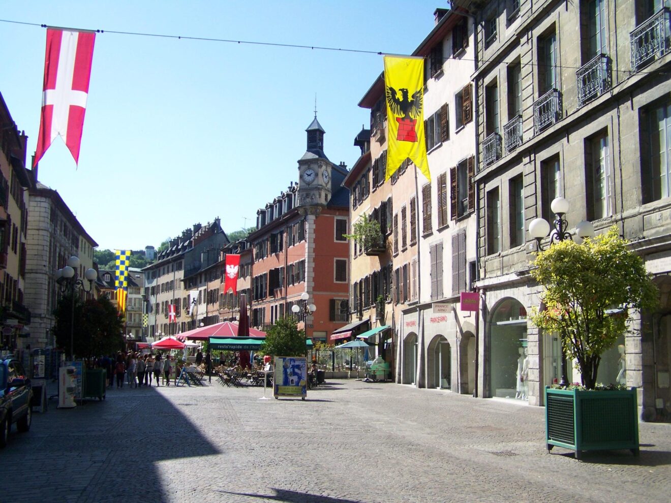 I centri urbani di Chambéry, Les centres urbains de Chambéry (c) CC BY-SA 3.0, Florian Pépellin, Wikimedia Commons