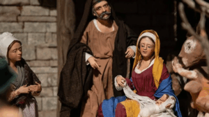 Immagini dal presepe di arles, esposti nel 2024 al forte di bard (c) forte di bard